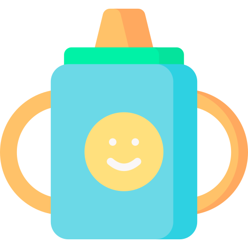 Baby mug  free icon