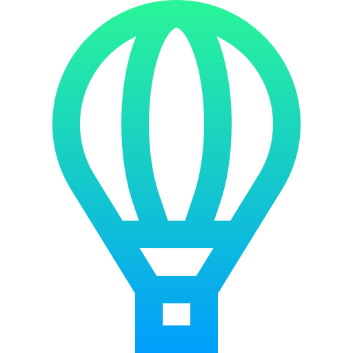 montgolfière Icône gratuit montgolfière Icône gratuit