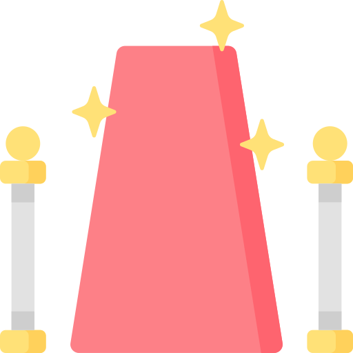 alfombra roja icono gratis