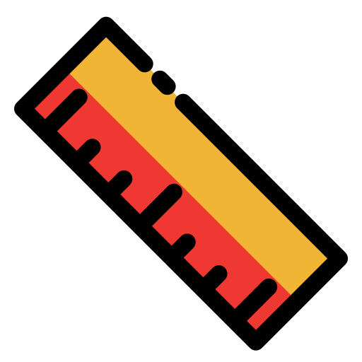Ruler free icon Ruler free icon