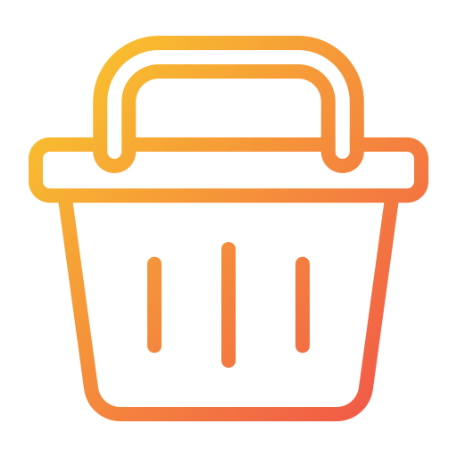cesta de compras grátis ícone
