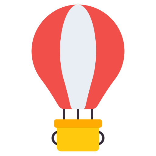 Hot air balloon Generic Flat icon