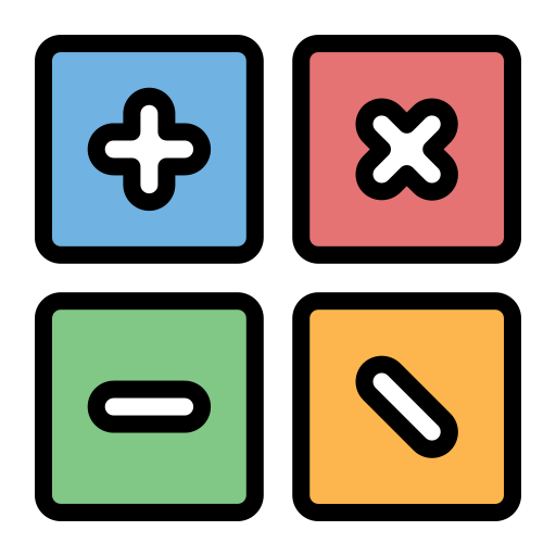 Calculator Generic Outline Color icon