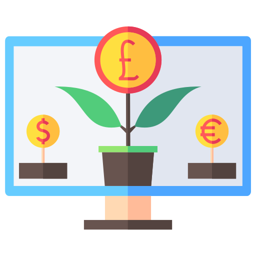 inversión icono gratis