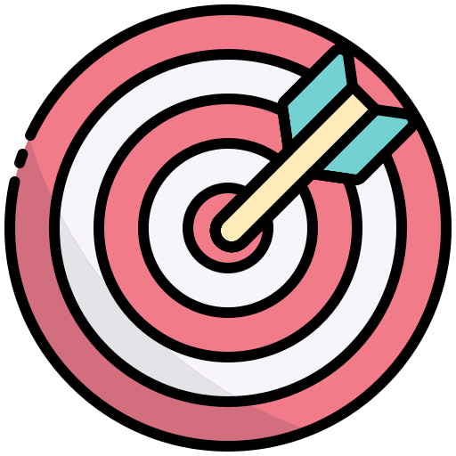 Target Generic Outline Color icon