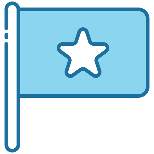 Flag free icon Flag free icon