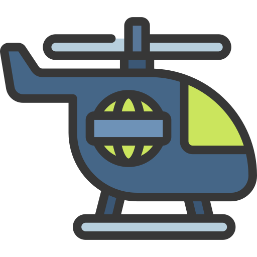 helicóptero icono gratis