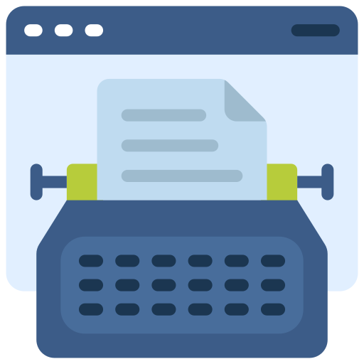 redacción icono gratis