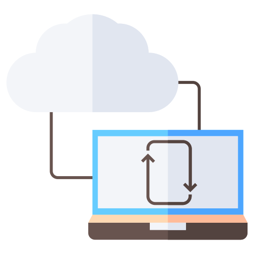 computación en la nube icono gratis