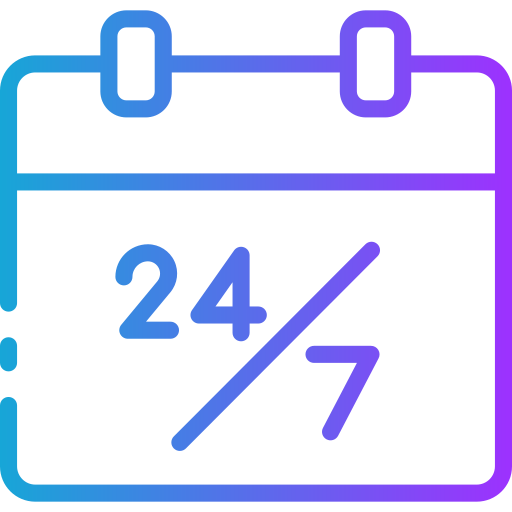 7 days Generic Gradient icon