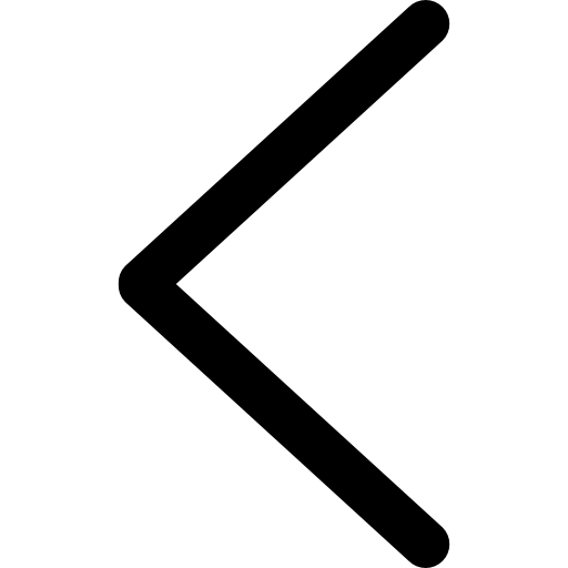 Left arrow line symbol  free icon