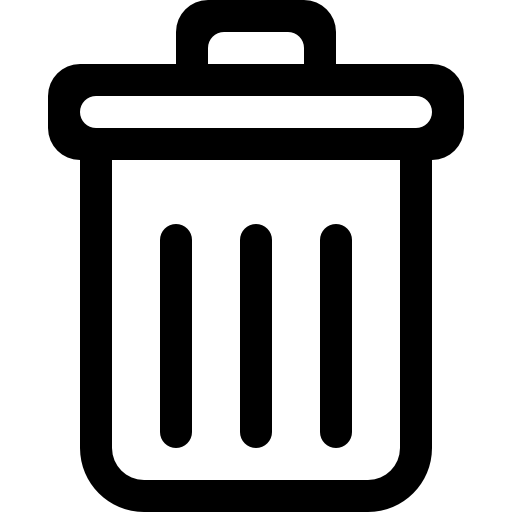 tacho de reciclaje icono gratis