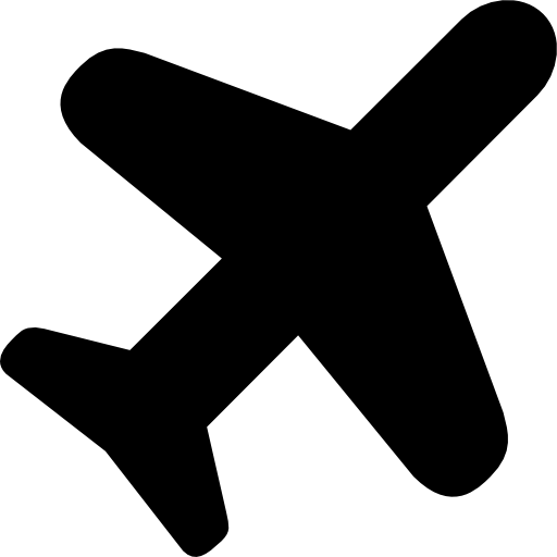 design de silhueta de avião modelo de jogo de menino seguindo