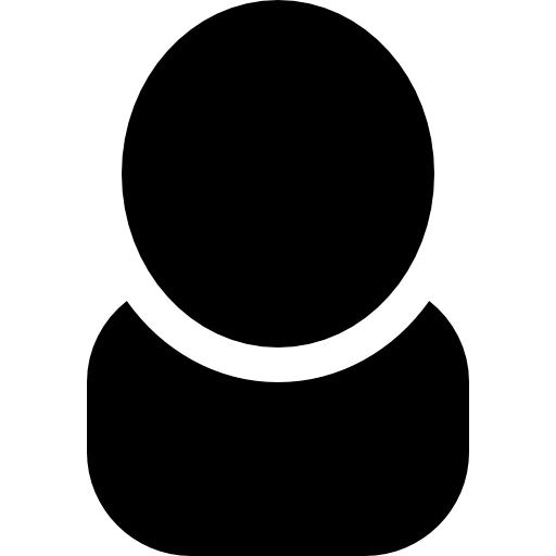 Person black user shape free icon