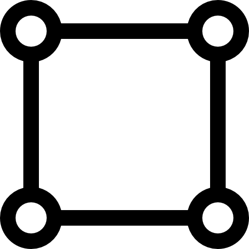 Square Shape Interface Symbol Comments Black Square Frame - Clip