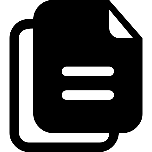 Files copy interface symbol free icon