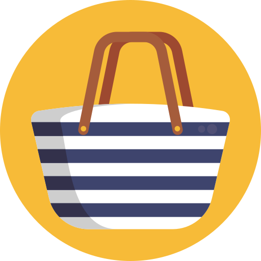 пляжная сумка бесплатно иконка
