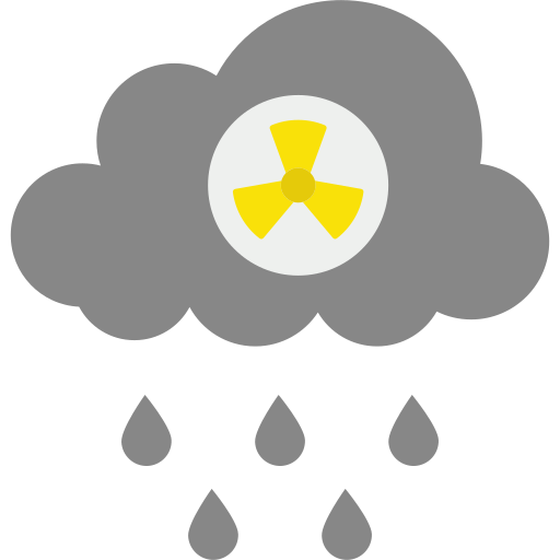 lluvia ácida icono gratis