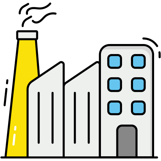 Factory Generic Thin Outline Color icon