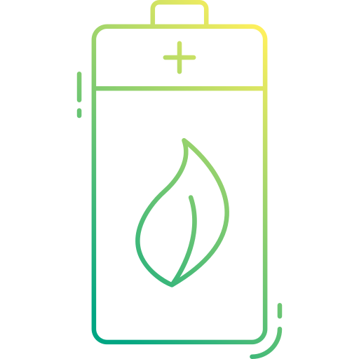 batería ecológica icono gratis