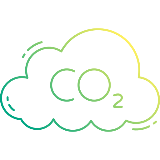 nube de co2 icono gratis