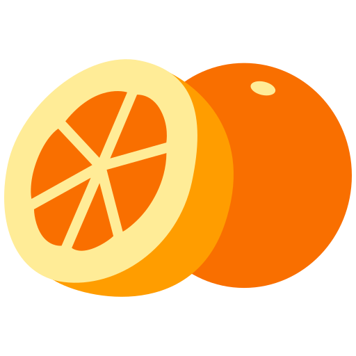 naranja icono gratis