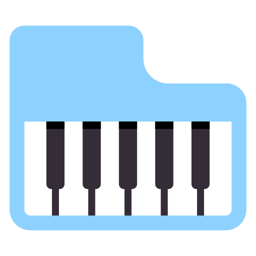 piano icono gratis