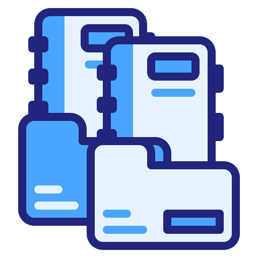 Folder Generic Blue icon