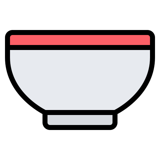 Bowl Generic Outline Color icon