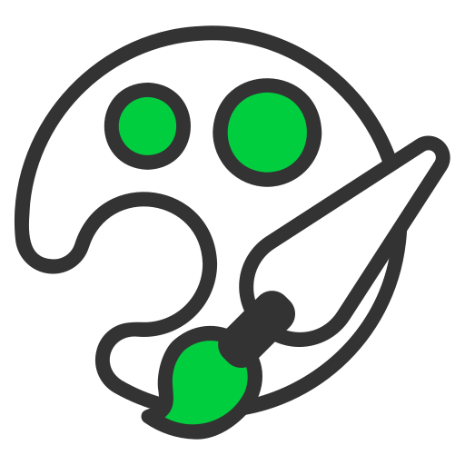 Paint free icon Paint free icon