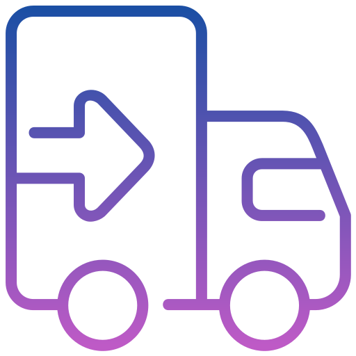 camión icono gratis