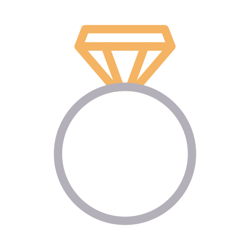 anel de noivado grátis ícone anel de noivado grátis ícone