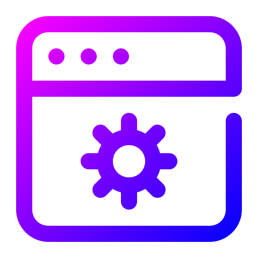 Web management Generic Gradient icon