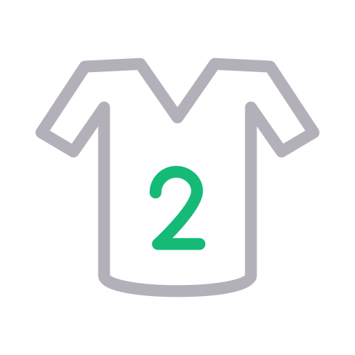 camiseta de manga corta icono gratis