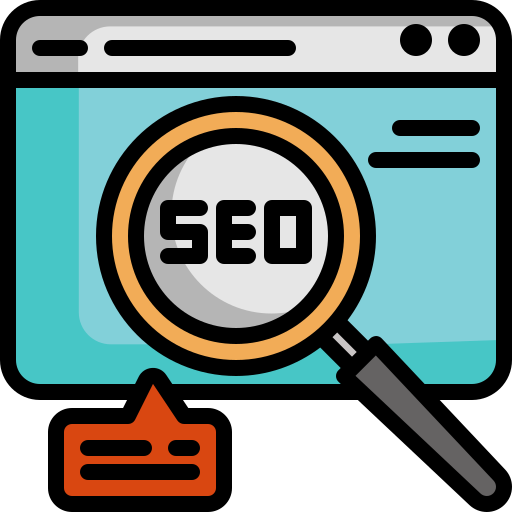 Seo Generic Outline Color icon