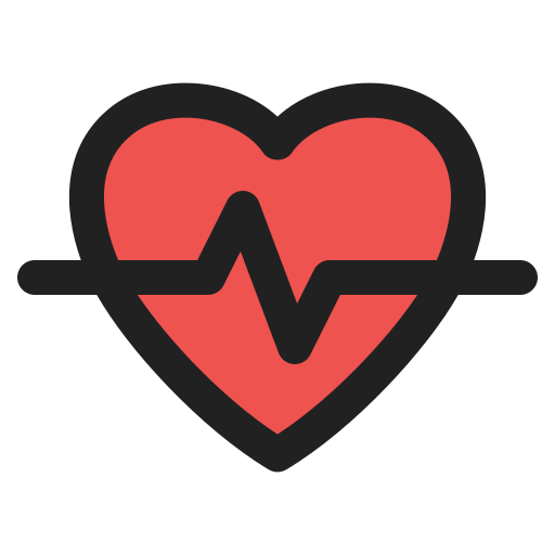 Heartbeat Generic Outline Color icon