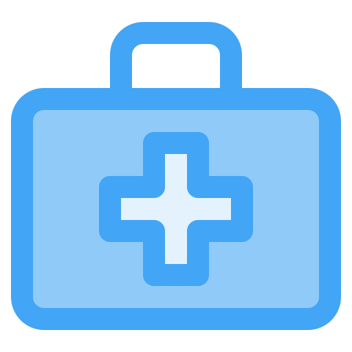 First aid kit Generic Blue icon