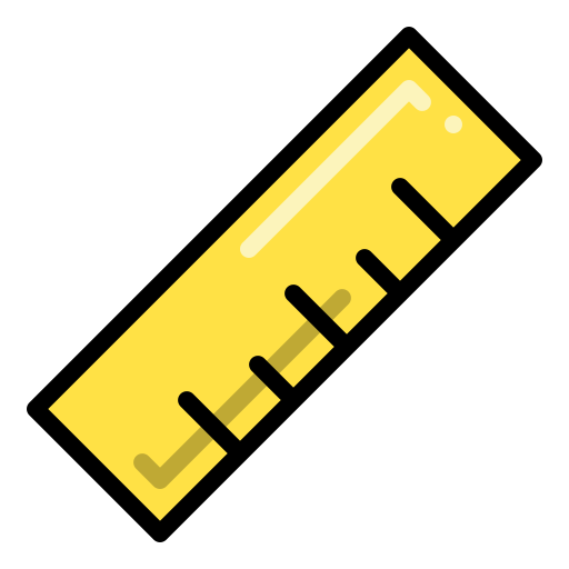 Ruler - free icon