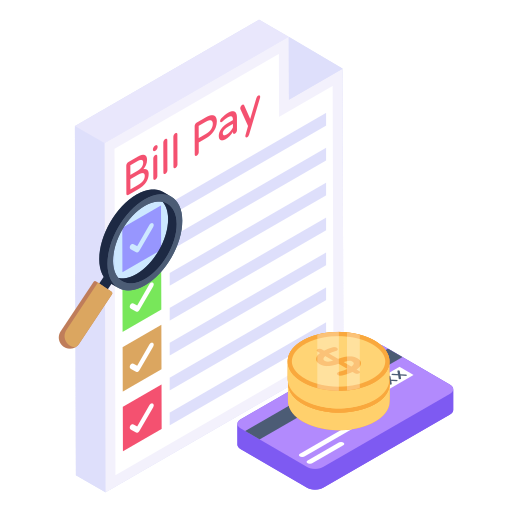 Bill Generic Isometric Icon