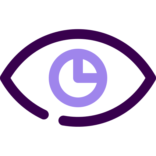 visión icono gratis