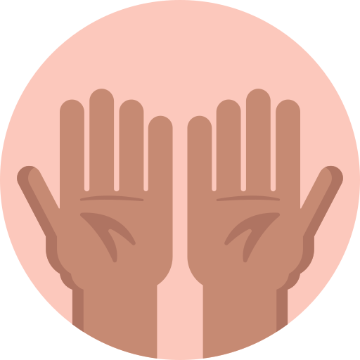 Open Hands Generic Circular Icon