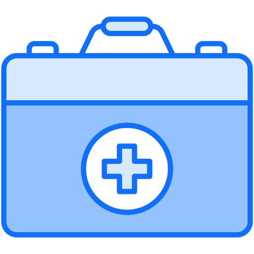 First aid kit Generic Blue icon