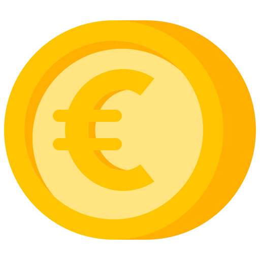 euro icono gratis