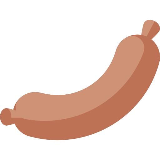 saucisse Icône gratuit