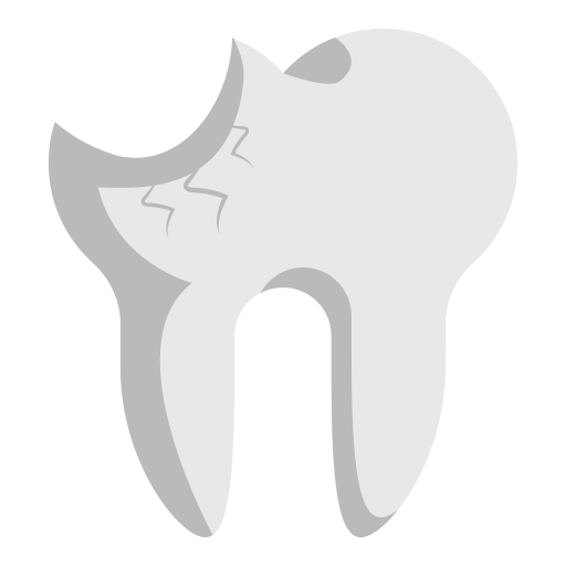 dente quebrado grátis ícone dente quebrado grátis ícone