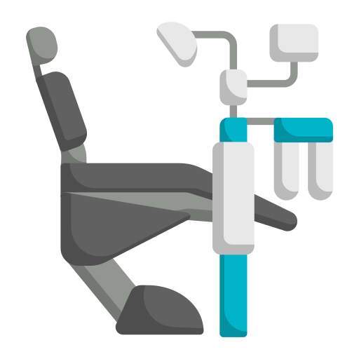 sillón de dentista icono gratis