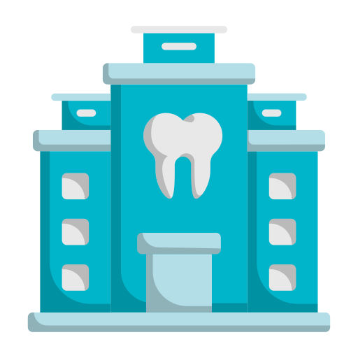 clínica dental icono gratis