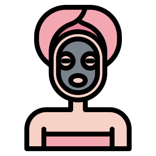 Facial mask Generic Outline Color icon