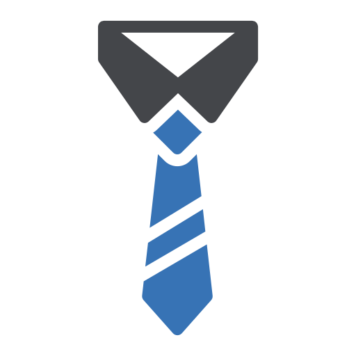 Tie Generic Blue icon