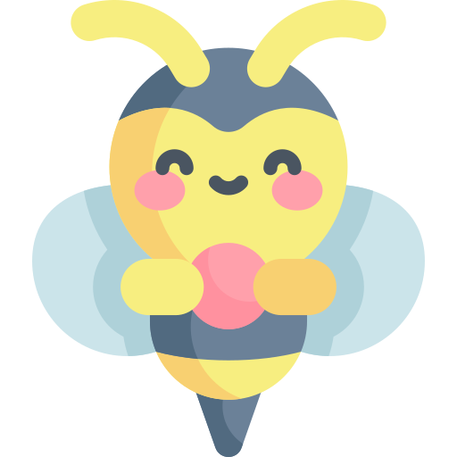 abeja icono gratis